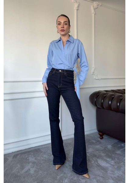 Marka Model Ispanyol Jean- Lacivert fiyatları