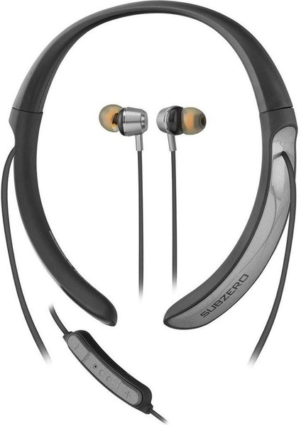 EP97 Kablosuz Bluetooth Kulaklık Wireless Stereo Mikrofon Boyun Askılı Deri Sporcu Super Bass