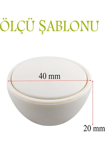 Polimer Düğme Kulp Dışbükey Mat Aytaşı Dolap Mobilya Mutfak Dolabı Çekmece Kulpu Kulbu 5 Adet modelleri