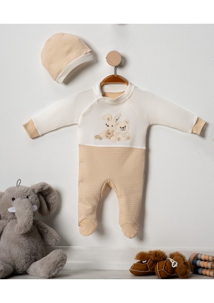 Tavşan Ayıcık Erkek Bebek Tulumu