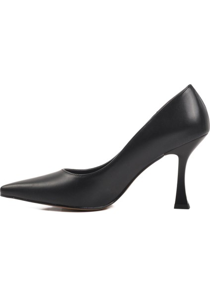 284083 Z Siyah Kadın Topuklu Ayakkabı Stiletto