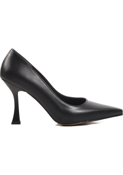 284083 Z Siyah Kadın Topuklu Ayakkabı Stiletto