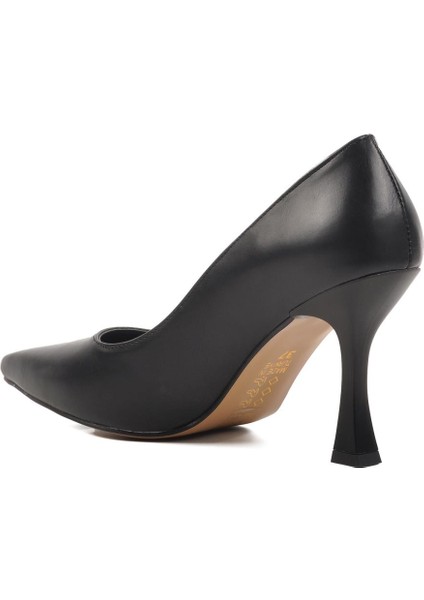 284083 Z Siyah Kadın Topuklu Ayakkabı Stiletto