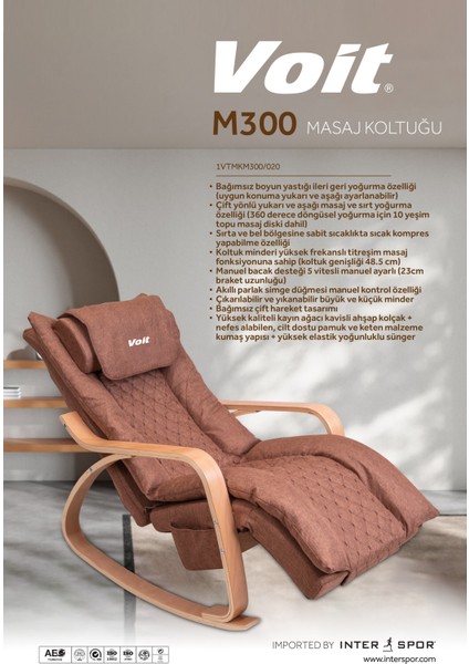 M300 Sallanan Masaj Sandalyesi