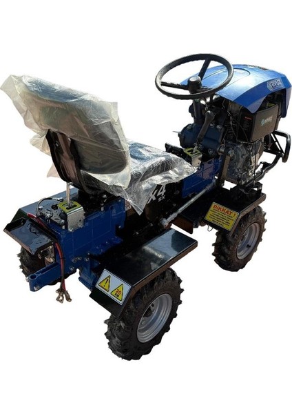 Y600SX 188FE 12 Hp Dizel Marşlı 4x4 Mini Traktör modelleri