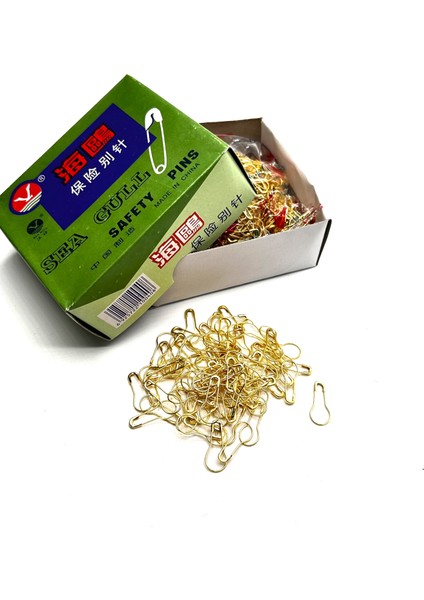 Armut Çengelli Iğne 1000 adet Gold Renk