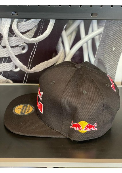 Red Bull Nakışlı Hip Hop Snapback Rapper Basket Cap Şapka