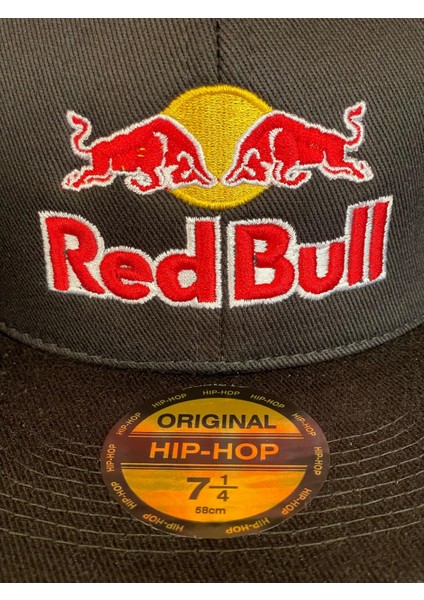Red Bull Nakışlı Hip Hop Snapback Rapper Basket Cap Şapka