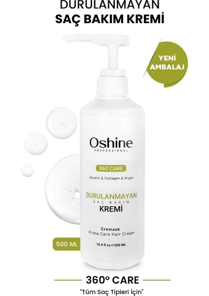 Durulanmayan Bakım Kremi 500 ml