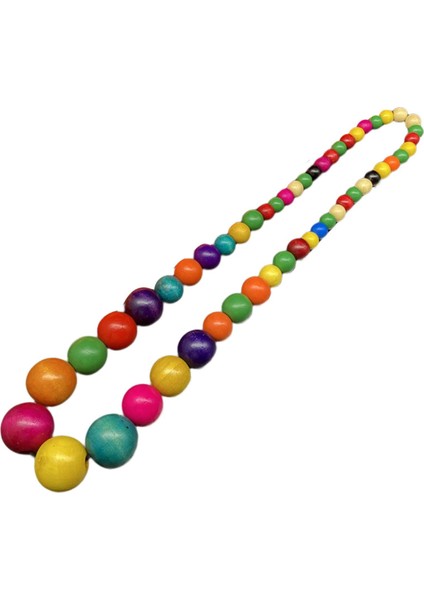 Yıldönümü Için Ahşap Boncuklar ile El Yapımı Kolye Doğum Günü Yıl (Yurt Dışından) fiyatları