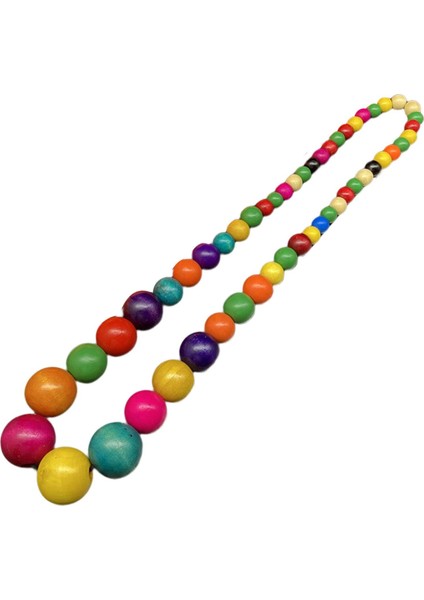 Yıldönümü Için Ahşap Boncuklar ile El Yapımı Kolye Doğum Günü Yıl (Yurt Dışından) indirimleri