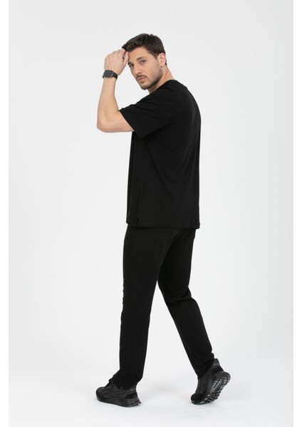 Erkek Pamuklu Takım - Rahat Jogger ve T-Shirt, Günlük Şıklık Için Ideal modelleri