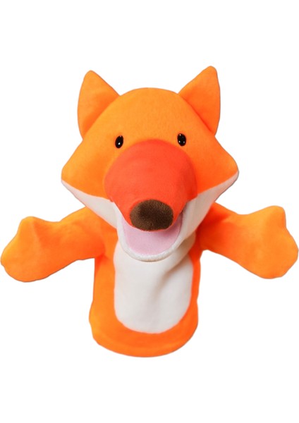 Sevimli Peluş Bebek El Kuklası Ebeveyn-Çocuk Oyunu Dinozor Tyrannosaurus Rex Hayvan Eln Bebek Bez Bebek El Kuklası (Yurt Dışından)