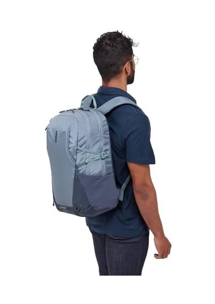 Enroute 23L Notebook Sırt Çantası, Gölet Grisi/koyu Arduvaz