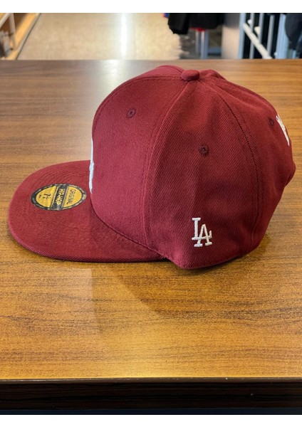 La Lakers Nakışlı Bordo Hip Hop Snapback Rapper Basket Cap Şapka modelleri