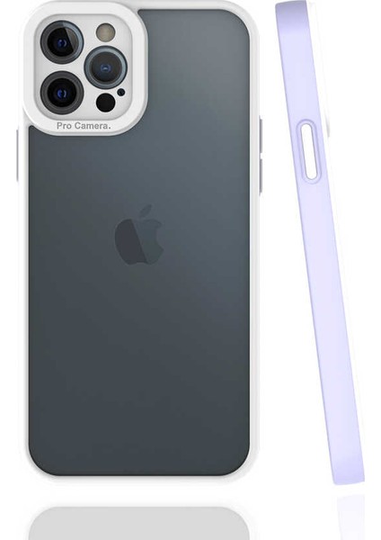 Apple iPhone 12 Pro Uyumlu Zore Mima KAPAK-LILA-8680436254998-TA64978-NOİR