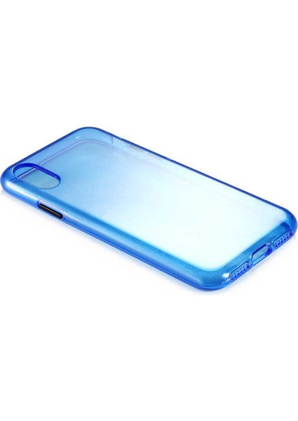 Apple iPhone Xs 5.8 Uyumlu Zore Bistro KAPAK-MAVI-8682314037846-TA41363-NOİR