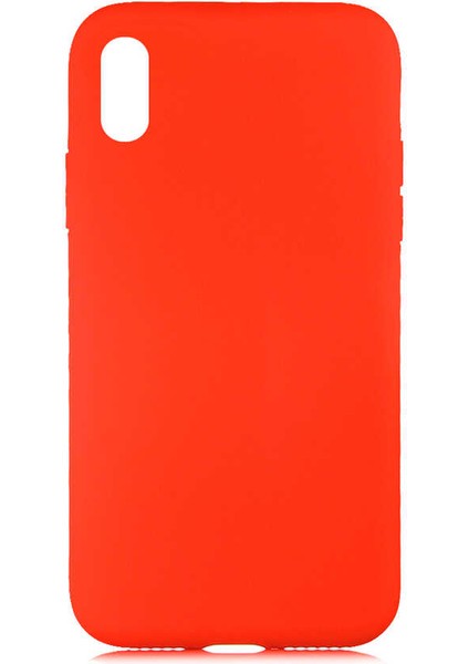 Apple iPhone Xs 5.8 Uyumlu Zore Lsr Laaakan KAPAK-TURUNCU-8682314063722-TA45062-NOİR
