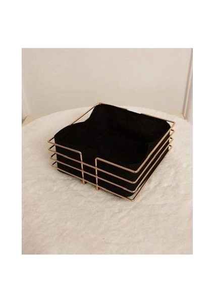 Kare Gold Metal Ekmeklik