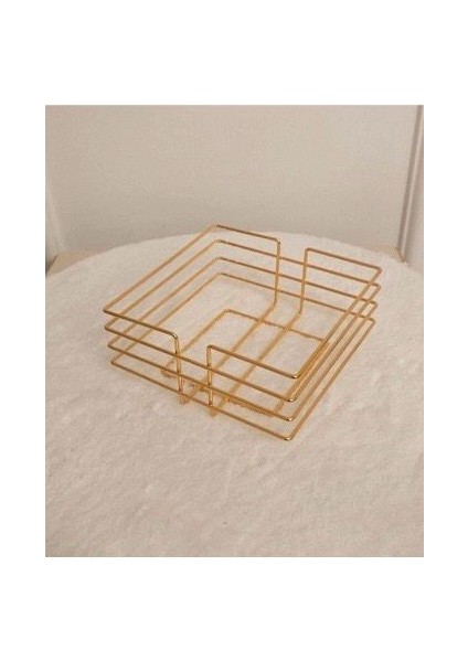 Kare Gold Metal Ekmeklik