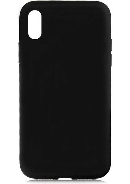 Apple iPhone Xs 5.8 Uyumlu Zore Lsr Laaakan KAPAK-SIYAH-8682314052191-TA42879-NOİR