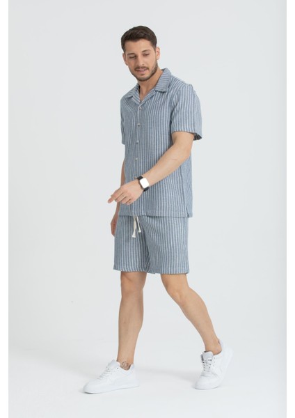 Erkek %100 Pamuklu Kısa Kollu Gömlek - Şık Düğmeli Yaka, Günlük Kullanım Için Ideal modelleri