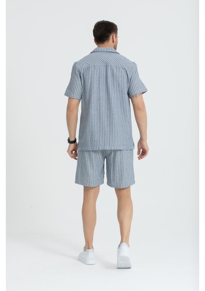 Erkek %100 Pamuklu Kısa Kollu Gömlek - Şık Düğmeli Yaka, Günlük Kullanım Için Ideal fırsatları