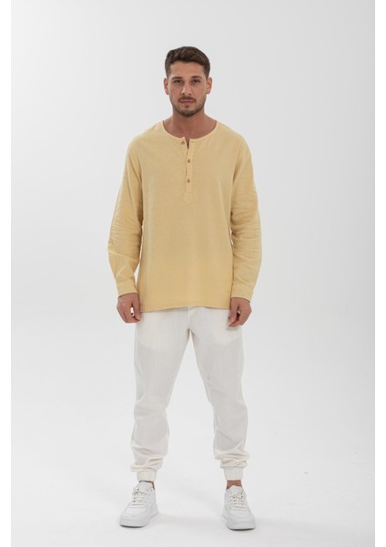 %100 Pamuk, Hakim Yaka Erkek Uzun Kollu Gömlek indirimleri