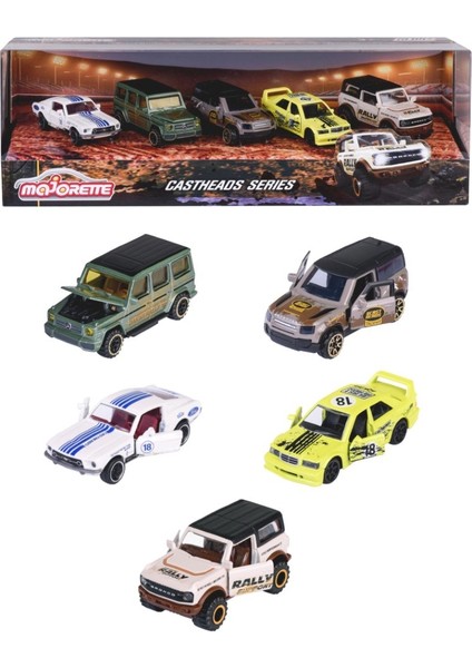 Castheads Series 5 Pieces Giftpack