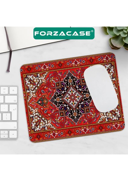 Halı Desenli Kaydırmaz Silikon Tabanlı Mat Mouse Pad 30X25CM Model 1 - FC998