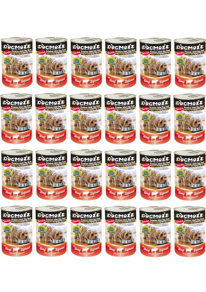 Starlet Premium Biftekli Köpek Konservesi 24 x 415 G