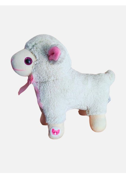 Oyun ve Uyku Arkadaşım Peluş Kıvırcık Kuzu - 35CM