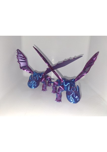 Dişşiz(Toothless) Ejderhanınasıleğitirsin Renkli Figür