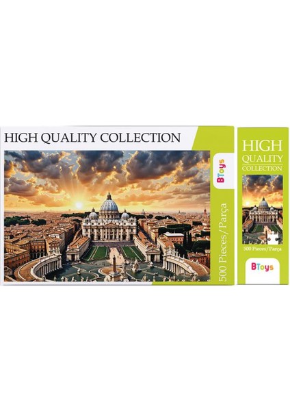 Vatikan Katedrali - 500 Parça Puzzle fiyatları