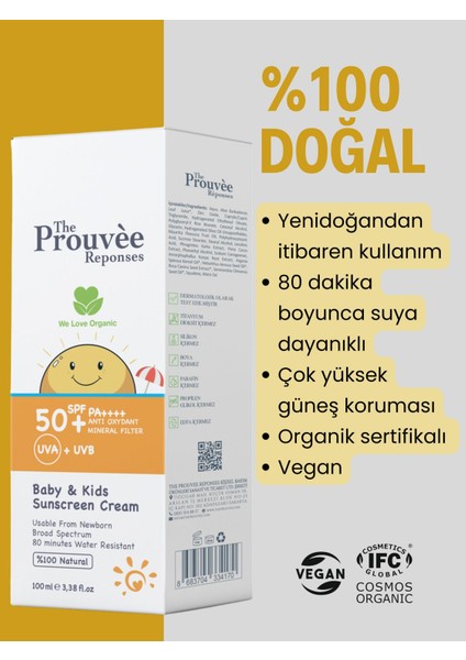 50 Spf Güneş Koruyucu Krem 100 ml