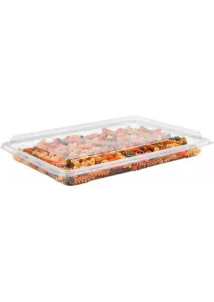 1000 cc Kapaklı Baklava Sızdırmaz Kap 10 Adet