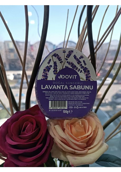 Doğal Süngerli Lavanta Sabunu 100 gr fiyatları