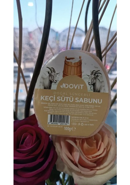 Doğal Süngerli Keçi Sütü Sabunu 100 gr fiyatları
