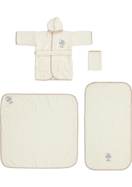 Tazmania Goal Nakışlı Bambu doğan Bebek Seti