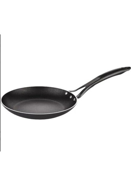 28 cm Yayvan Tava Siyah / Tek Ebat