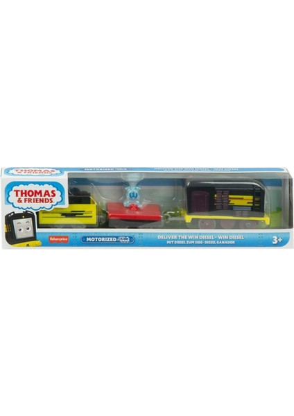 HFX97 Thomas ve Arkadaşları - Büyük Tekli Tren - Eğlenceli Karakterler