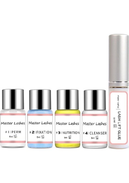 Kirpik ve Kaş Lifting Seti 5×5 ml Kolajen Keratin Vitamin Takviyeli Dermatolojik Onaylı modelleri