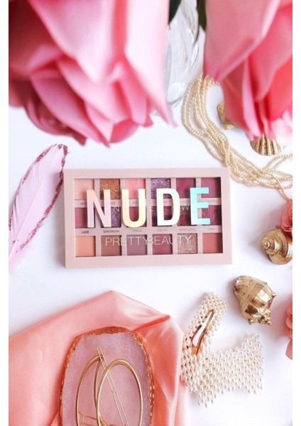 Nude Tonlarda Mat ve Işıltılı 18 Renk Göz Farı Paleti – Profesyonel ve Günlük Makyaj İçin fiyatları