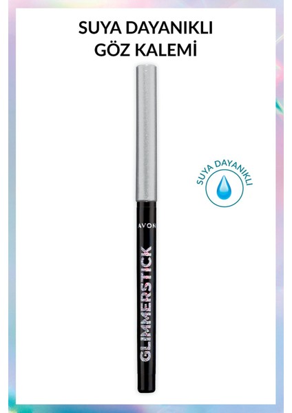 Glimmerstick Asansörlü Göz Kalemi Pırıltılı - Silver Lights