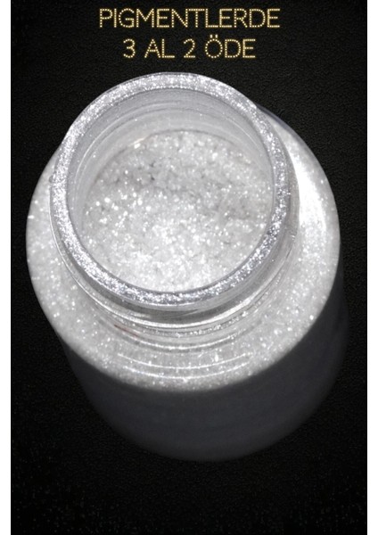 Glammed Göz Kalemi İle Uyumlu Gümüş Pigment Yumuşak Uygulama 15 ml