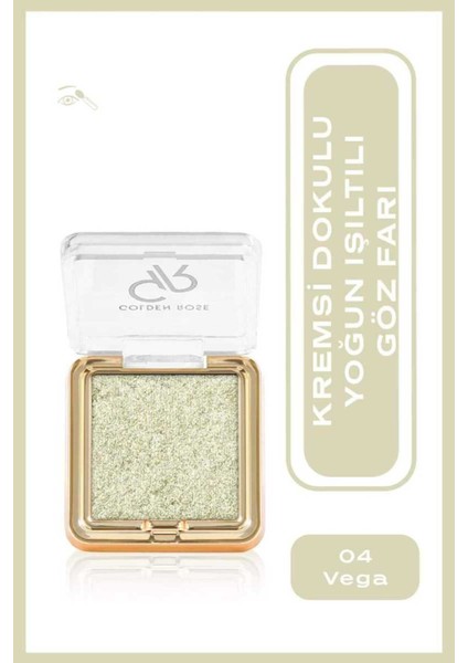 Glitter Glow Eyeshadow No:04 Vega - Simli Işıltılı Göz Farı - 8691190549732