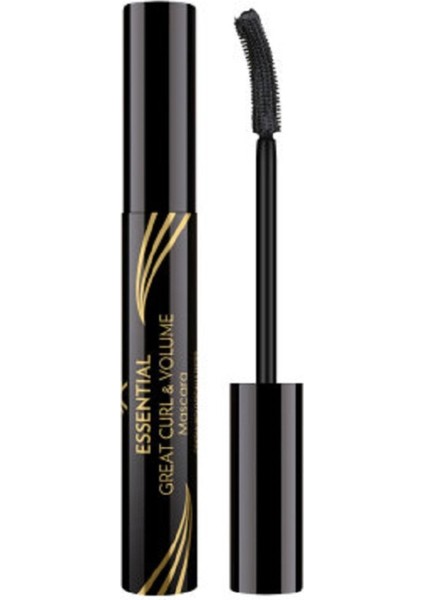 Essential great Curl & Volume Mascara - Black - Kıvrım Veren Maskara - 8691190070618