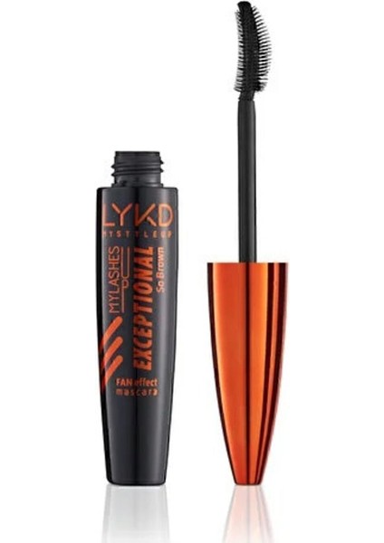 Exceptional Yelpaze Etkili Ve Kıvrım Veren Maskara 173 So Brown(Kahverengi)