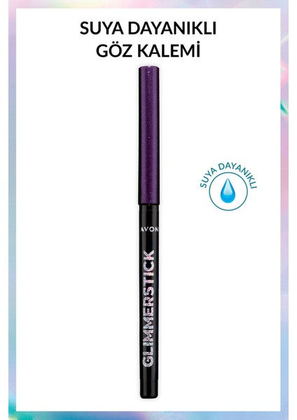 Glimmersticks Pırıltılı Asansörlü Suya Dayanıklı Göz Kalemi Sugar Plum