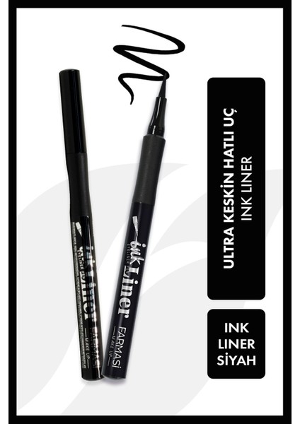 Yoğun Siyah Eyeliner Ink Liner